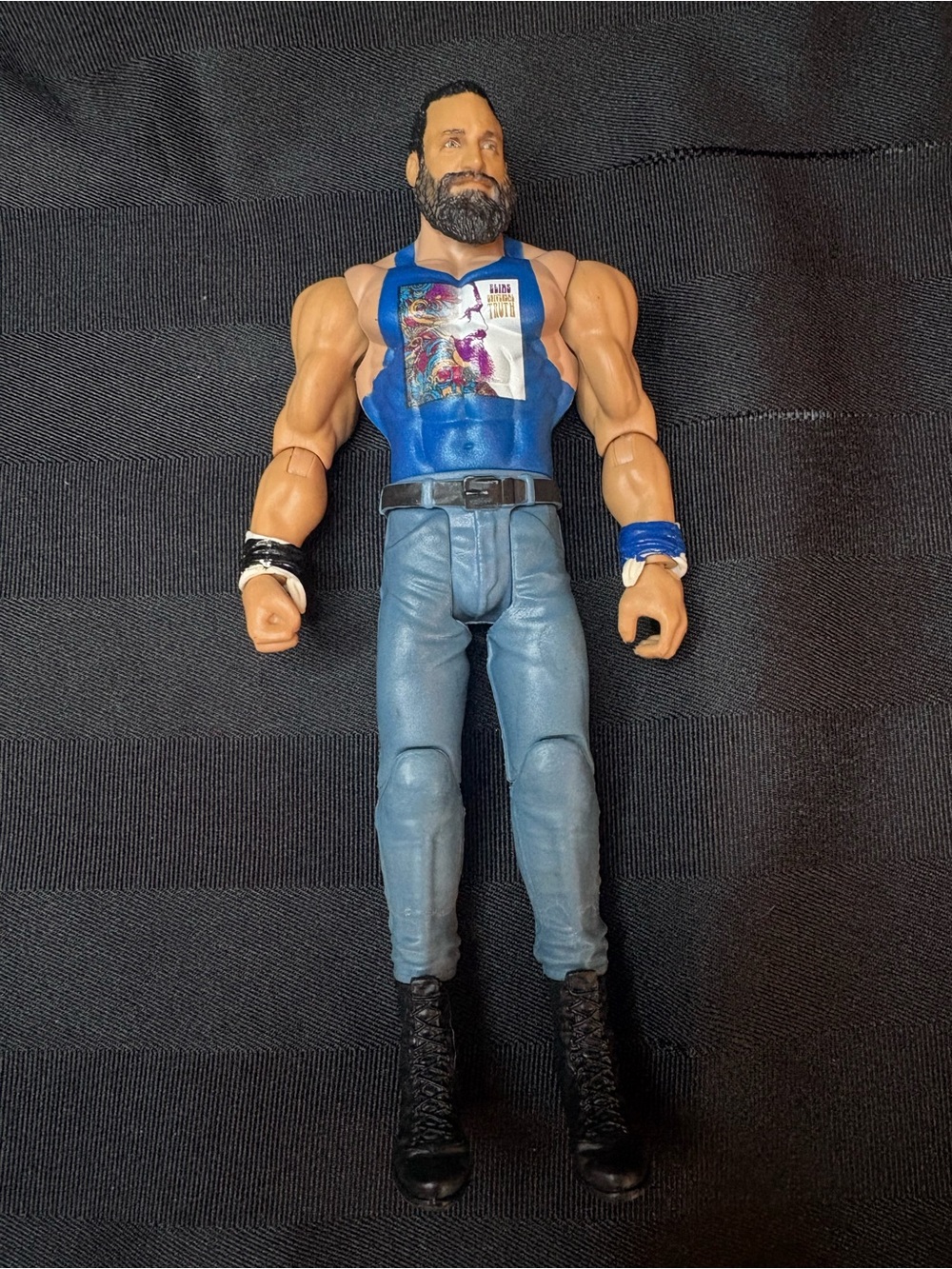 2017 Mattel WWE Basic Series 125 Elias Wrestling Figure 7"